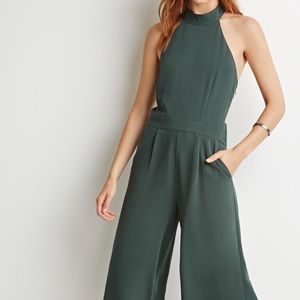 NWT Forever 21 Jumpsuit Halter